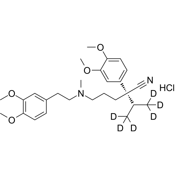 (R)-(+)-Verapamil-d6 hydrochloride 1795786-09-2